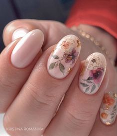 Floral Wedding Nails, Runway Nails, Bridal Nail, Vintage Nails, Japanese Nail Art, Japanese Nails, Soft Nails, Nails Fall, Dusty Purple