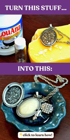 Create your own romantic solid perfume locket using simple ingredients and a beautiful thrifted locket. This elegant project combines coconut oil and your favorite essential oils in a vintage setting, making a perfectly portable personal fragrance. Perfect as a thoughtful handmade gift or a special treat for yourself, this project brings new life to vintage jewelry while creating something uniquely personal. Diy Solid Perfume, Vintage Setting, Perfume Necklace, Perfume Locket, Pure Coconut Oil