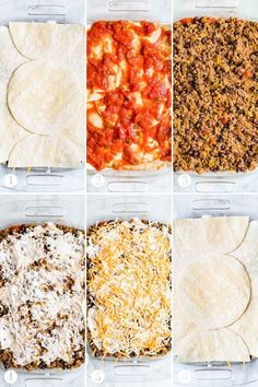 the steps to make an enchilada casserole