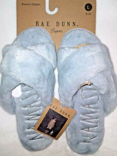 RAE DUNN Women's Large 9/10 Fluffy Soft Faux Fur Hard Sole Slippers Slides New With Tags. Soft Grey Color. See Photos For Details. Shipped Via USPS Mail. Comfy Synthetic Slippers For Spring, Soft Synthetic Slippers For Spring, Casual Slippers With Faux Fur Lining For Spring, Super Soft Casual Slippers For Spring, Casual Super Soft Slippers For Spring, Grey Color, Rae Dunn, Womens Slippers, Namaste