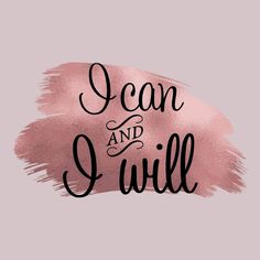 the words loan and i will written in black ink on a pink watercolor background