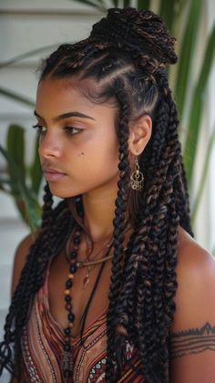 Updo Styles For Black Women Natural Hair, Braid Mullet, Black Braided Hairstyles Updos, Goddess Cornrows, Black Braided Updo, Natural Short Hairstyles, Black Hair Bun