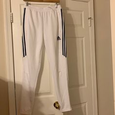 New Without Tags. Black And White Adidas Jogger, Pants Adidas, Adidas Joggers, Adidas Pants, Pants Color, Jogger Pants, Adidas Men, Mens Pants, Sweatpants