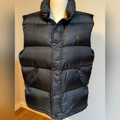 Excellent Condition. Has Zip From, 2 Zip Pockets And A Hidden Hood. It Is Filled 90% Down And 10% Waterfowl. Comes From Smoke And Pet Free Home Hidden Hood, Puffer Vest, Polo By Ralph Lauren, Mens Coats, Polo Ralph, Mens Polo, Zip Pockets, Mens Jackets, Puffer