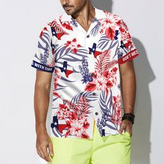 The best hawaiian shirts for men, hawaiian shirt for women and kids are available, designed just for you. Fabric: four-way stretch (95% polyester and 5% spandex) Regular fit Fabric Weight: 120 g/m². Care Instruction: Machine washes cold with similar colors, do not bleach, tumble dry low, do not iron, and do not dry clean. Reliable quality Refreshing and breathable, comfortable material, No DISCOLORATION after long washing. Hight Quality Fabric High quality fabric is soft and comfortable, and its prefect structure supports the fit of the outfit. Unisex & Perfect Gifts This product is crafted from a premium polyester and spandex blend, making it both comfortable and durable. Each panel is individually printed, cut and sewn to ensure a flawless graphic with no imperfections. And high definiti Texas Shirt, Texas Shirts, Tropical Fashion, Counter Culture, Cool Hawaiian Shirts, Blue Bonnets, Flag Shirt, Mens Hawaiian Shirts, Aloha Shirt