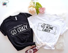 Most likely to bachelorette shirts, Bachelorette Party Shirts, Bride's Team T-Shirt, Team Bride Squad Tribe Bachelorette Party TShirt, Bridesmaid Proposal Gifts, Wedding Shirt 2024, Matching Friends Shirts, Couples Pajamas, Bride Gift, Birde Team Pajamas, Couples Gift, Friends Gift, Birde Crew Pajamas, Group Shirts * High quality and super soft, comfortable shirt. Made with top-of-the-line vinyl and pressed with a professional grade heat press. * Please check all color and size charts before pla Trendy Letter Print Tops For Bachelorette Party, Cotton Short Sleeve Tops For Hen Party, Funny Short Sleeve Shirt For Party, Funny Short Sleeve Party Shirt, Funny White Party Top, Team Bride Shirts Bachelorette, Ill Bring The Bachelorette Shirts, Bride Squad Shirts Funny, Black Crew Neck T-shirt For Bachelorette Party