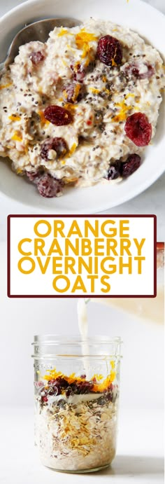 orange cranberry overnight overnight overnight oatmeal