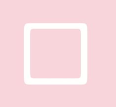 a pink background with a white square in the middle