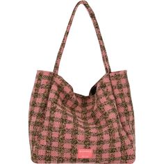 Moana - Polyester - Pink | MARHEN.J | Wolf & Badger Big Shopper Bag, Gifts For New Mums, Jewelry Ring Box, Pearl Jewellery Earrings, Evil Eye Jewelry, Fine Jewelry Gift, Checkered Pattern, Shopper Bag, Women Accessories Bags