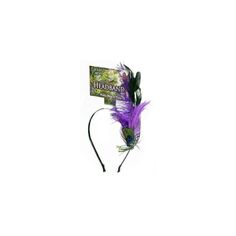 Halloween Forum Novelties Spring Fairy Peacock Feather Headband Costume Accessory, Women's, Purple Adjustable Headband For Mardi Gras Costume Party, Mardi Gras Costume Party Headband, Adjustable Costume Headpiece For Mardi Gras, Mardi Gras Costume Headpiece With Adjustable Fit, Adjustable Mardi Gras Costume Headpiece, Adjustable Headpieces For Mardi Gras Costume, Adjustable Fantasy Headband For Costumes, Adjustable Costume Accessories For Mardi Gras, Adjustable Fantasy Headband Costume Accessory