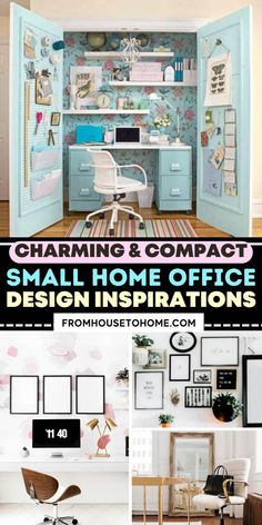 charming and compact small home office design inspirations