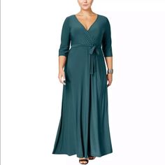 Teal, Turquoise Dress Elegant Turquoise V-neck Maxi Dress, Elegant Turquoise Maxi Dress For Spring, Elegant Turquoise Maxi Dress, 27 Dresses, Black Mock Neck, Dresses Beautiful, Turquoise Dress, Mock Neck Dress, Teal Turquoise