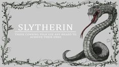 a snake with its mouth open and the words slyrin on it's side