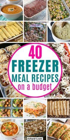 the best freezer meal recipes on a budget