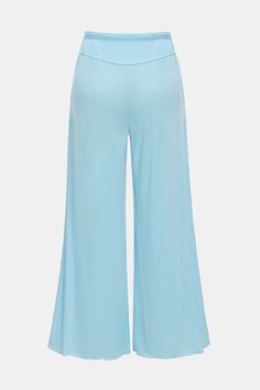 For those days when comfort is key, reach for the Light Blue Pintuck Wide Leg Jersey Pants! Their stretchy jersey fabric and wide-leg design make them perfect for busy days. Product code: CAA02D4D011SS Features:  Knit Waist tie Pintuck detail Wide leg Wash Method: Regular Wash Material: 95%POLYESTER,5%SPANDEX. Comfortable Stretch Bottoms In Solid Color, Versatile Wide Leg Elastane Pants For Loungewear, Comfortable Stretch Bottoms Solid Color, Spring Wide Leg Elastane Pants For Loungewear, Blue Wide-leg Pants With 4-way Stretch, Wide Leg Loungewear Pants With 4-way Stretch, Wide Leg Pants With 4-way Stretch For Loungewear, Wide-leg Elastane Pants For Loungewear, Elastane Wide-leg Loungewear Pants