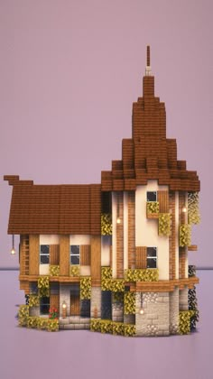 an image of a house made out of lego bricks