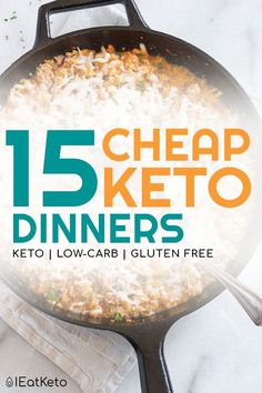 Cheap Keto Dinners, Cheap Keto Meals, Cheap Keto, Keto On A Budget, Starting Keto Diet, Keto Dinners, Ketosis Diet, Ketogenic Diet Meal Plan, Ketogenic Diet For Beginners