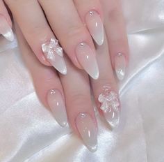 Stalletio Nails, Lolíta Nails, Ethereal Aesthetic Nails, Soft Feminine Nails, Angelcore Nails, Babydoll Nails, Wonyoung Nails, Cutecore Nails, Church Nails