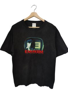 Parental Advisory Rap T-shirt Tee Eminem The Real SlimShady STEP ON HOW TO OWN THIS ITEMS: ★★ Please read all the description carefully before make any purchasing. Somehow, if you have any questions feel free to ask. ★★ Please check and understand the measurements given as sizes vary by brand, and age of the garment. ★★ DETAILS : - Size on tag : Large. (Please refer manual measurements given) Armpit to armpit : 21 "inches Length from back Top collar to bottom : 29 "inches Items Condition : Good Eminem Merch, Real Slim Shady, The Eminem Show, The Real Slim Shady, Garment Details, Slim Shady, Rap Tee, Hip Hop Rap, Parental Advisory