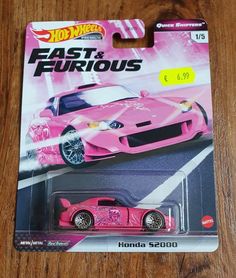 the hot wheels fast and fabulous pink car