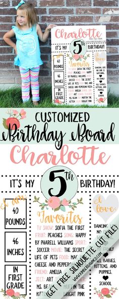 Birthday Milestone Board, Milestone Board, Birthday Milestone, Birthday Crafts, Free Birthday, Circuit Projects, Silhouette Ideas, Photo Charms, Birthday Board