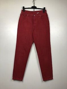 ad eBay - Levi’s Jeans Denim Pants Red High Waister Button Fly  USA - Buy Now, click the link (eBay) Red Straight Leg Bottoms With Button Closure, Red Cotton Bottoms With Buttons, Red Fall Bottoms With Button Closure, Red High Rise Jeans With Five Pockets, Red High-rise Jeans, Retro High Waist Red Jeans, Casual High Rise Red Pants, Red High Waist Casual Jeans, Casual Red Levi's Bottoms