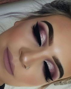 Smokey Eye Makeup Ideas, Rosa Make-up, Halloweenský Makeup, Wedding Hairstyles And Makeup, Makeup 2018, Alat Makeup, Video Makeup