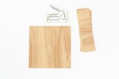 the tools needed to make a wooden cutting board