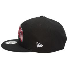 BAIT x NBA X New Era 9Fifty Chicago Bulls Alt OTC Snapback Cap black Black Snapback Flat Cap For Sports Events, Black Snapback Flat Cap For Sports, Black Snapback Hat For Baseball Season With Flat Crown, Black Flat Cap Fitted Hat For Sports, Black Fitted Flat Cap For Sports, Black Snapback Hat With Flat Crown For Streetwear, Black Snapback Hat For Sports Events, Black Snapback Hat With Flat Crown For Sports, Black Hip Hop Snapback Hat