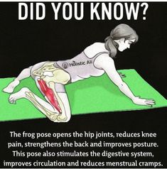 a poster with the words did you know? and an image of a woman doing push ups