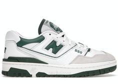 Check out the New Balance 550 White Green available on @StockX New Balance 550 White Green, Green New Balance, New Balance 550 White, Campus Adidas, New Balance White, Trendy Shoes Sneakers, Green Sneakers, Shoe Inspo, New Balance Sneakers