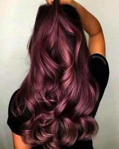 Hair Color Ideas Fair Skin, Red Hair Color Ideas, Dark Purple Hair, Kadeřnické Trendy, Hair 2024, Hair Coloring, Hair Dye Colors, Red Hair Color, Hair Inspiration Color