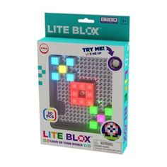 the lite block toy in its packaging