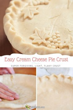 an easy cream cheese pie crust recipe