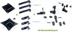 all disassemble parts are shown here