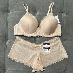 This Listing Is For * 1 Beautiful Lace Bra And Panty Set, Bra Various Sizes Available, Panty Size Large, Very Stretchy, Padded But Not Push-Up, New With Tags Ships Same Or Next Day Please Let Me Know If You Need Any Bundle Bra Extender, Half Cup Bra, Pink Lace Bra, Bra And Panty Set, Convertible Bra, Racerback Bra, Plus Size Bra, Womens Pyjama Sets, Black Bra