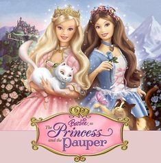 barbie and the princess and the puppy movie poster