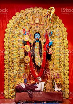 the idol of lord rama on display in a temple stock photo