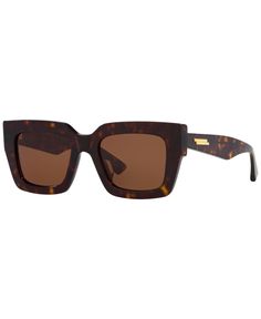 in stock Luxury Tortoiseshell Sunglasses With Polarized Lenses, Luxury Tortoiseshell Polarized Sunglasses, Luxury Tortoiseshell Sunglasses With Mirrored Lenses, Luxury Brown Polarized Sunglasses, Designer Tortoiseshell Sunglasses For Formal Occasions, Bottega Veneta Sunglasses, Optical Frames, Women's Sunglasses, Bottega Veneta