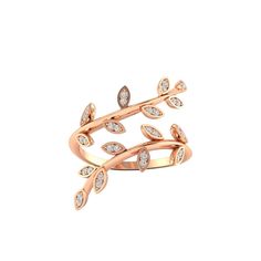 New Golden Nyc 18k Rose Gold-Plated Olive Branch Ring With Swarovski Crystals Enhance Your Overall Look With The Addition Of This Shining Rose Gold-Plated Ring Enriched With Crystals From Swarovski. - New In Bag/No Tag On Ring/Never Worn - 0.16'' W - 18k Rose Gold-Plated Brass / Swarovski Crystal - Imported Olive Branch Jewelry, Branch Jewelry, Olive Branch Ring, Infinity Band Ring, Luxury Wedding Rings, Fashion Rings Silver, Nyc Jewelry, Branch Ring, Rhinestone Fashion