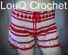 This hand crocheted pair of shorts is made from 100% cotton with beading throughout. The drawstring waist allows for size adjusting to fit AU6-12. Crochet Shorts For Summer Festivals, Handmade Short Bottoms For Summer, Handmade Short Summer Bottoms, Crochet Trim Shorts For Beach Season, Summer Crochet Shorts For Festivals, Beach Season Crochet Trim Shorts, Summer Cotton Crochet Shorts, Summer Festival Crochet Shorts, Handmade Cotton Beach Bottoms