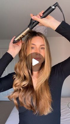 Holly Carr  〰️ Hair | Beauty | Lifestyle on Instagram: "The OG ✨  Using; @ghdhair bodyguard heat protection @ghdhair classic curl tong  @kerastase_official gloss  @tangleteezer ultimate styling brush   #hairstyles #hairtutorials #springhair #wavyhairstyle #healthyhairgoals #hairgoals" Brush Curls, Styling Brush, Spring Hairstyles, Beauty Lifestyle, Wavy Hair, Hair Goals, Healthy Hair, Hair Tutorial, Hairstyles