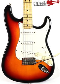 1995 Fender Standard Stratocaster Sunburst Electric Guitar Road Runner, Runes