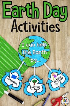 earth day activities for kids to help them learn how to use the earth's environment