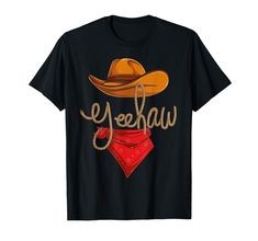 PRICES MAY VARY. Do you like western culture, lifestyle, and clothing ? Then, grab this funny yeehaw cowboy tee shirt, suitable as outfit for western country festivals, horseback riding competitions or cowboys themed party. Yeehaw rodeo tshirt for men women boys & girls Awesome cowboy yeehaw graphic design tee shirt for dad mom grandpa grandma aunt, you can offer it as a gift for christmas xmas or birthday. Hilarious cowboy apparel for rodeo lovers , bull riding enthusiasts and western or howdy Birthday Hilarious, Rodeo Tshirt, Denim Cowgirl, Sports Costume, Western Culture, Cowboy Outfits, Bull Riding, Cowgirl Western, Cowboy Cowgirl