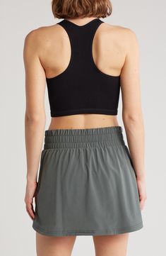 A ribbed texture distinguishes a longline bra with a seamless profile for easy layering whether lounging or heading to the gym. Scoop neck Sleeveless 91% nylon, 9% spandex Machine wash, tumble dry Imported Longline Bra, Ribbed Texture, Long A Line, The Gym, Nordstrom Rack, Scoop Neck, Layering, Nordstrom, Gym