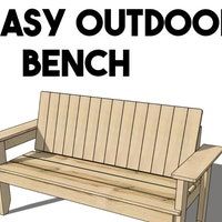 Outdoor Bench With Storage Build Plan, patio DIY Plans, Garden Bench DIY - Etsy Bbq Bench, Diy Outdoor Bench, Outdoor Bench Plans, Wood Bench Plans, Garden Bench Plans, Outdoor Woodworking Projects, Garden Bench Diy