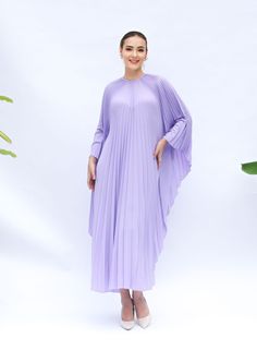 Lilac Kaftan Dressing Gown, Wedding Kaftan Party Poolside, Pleated Kaftan Plus Size Gift for Mother, Resort Caftan Pleated Loungewear Kaftan - Etsy Summer Wedding Floor-length Abaya, Purple Long Maxi Dress For Evening, Elegant Beach Maxi Dress For Eid, Elegant Maxi Dress For Beach And Eid, Summer Wedding Long Abaya, Elegant Purple Kaftan For Party, Elegant Purple Summer Kaftan, Elegant Purple Party Kaftan, Elegant Pleated Festive Dress