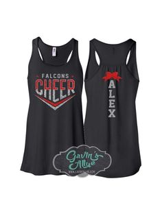 Glitter Cheer Tank Top |  Cheer Tanks | Sister Tank | Bella Canvas Tank | Racerback Tank | Youth or Adult PLEASE READ BEFORE ORDERING Please read full description before ordering we cannot be responsible for mistakes made by not reading the full description. ORDERING INSTRUCTIONS: 1. Select your Garment Size/Color Each size must be selected separately. Please do NOT leave a list of sizes in the notes. This will delay your order 2. In the Personalization Section(Add requested info before checking Cheer Camp Tank Tops, Cheer Tank Tops, Cheer Merch, Cheer Practice, Cheer Life, Cheer Coach, Diy Tank