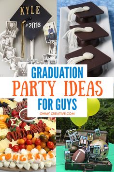 graduation party ideas for guys that are easy to make